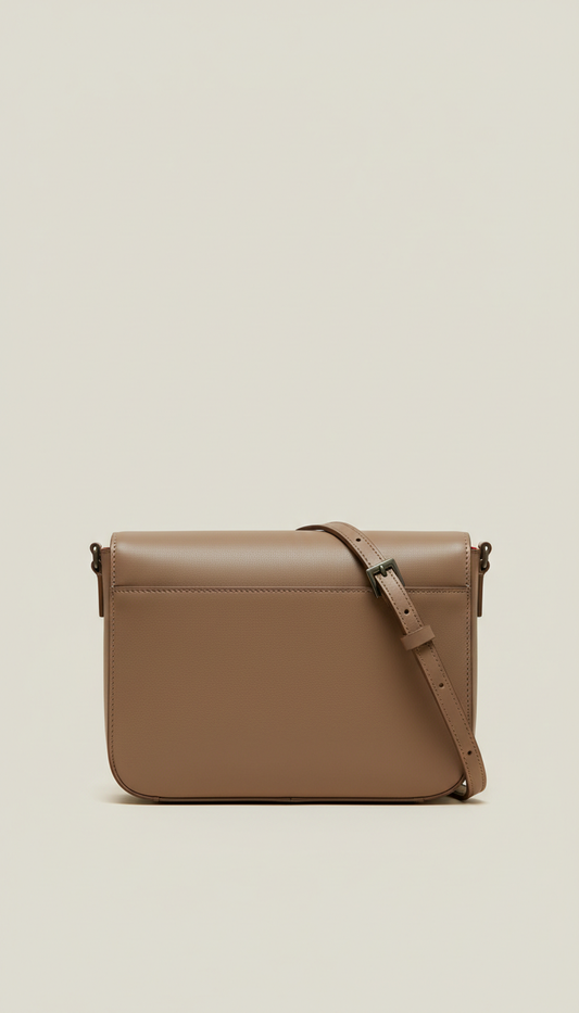 sac bandoulière cuir minimaliste